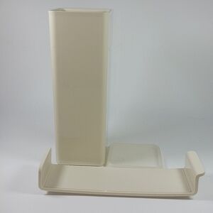 Vintage Tupperware 3pc Velveeta Cheese Container w/ Tray & Lid Cracker 1696-5